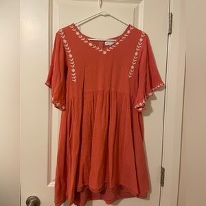 Brickyard Buffalo Dress. Shorter in front and longer in back. Size s/m